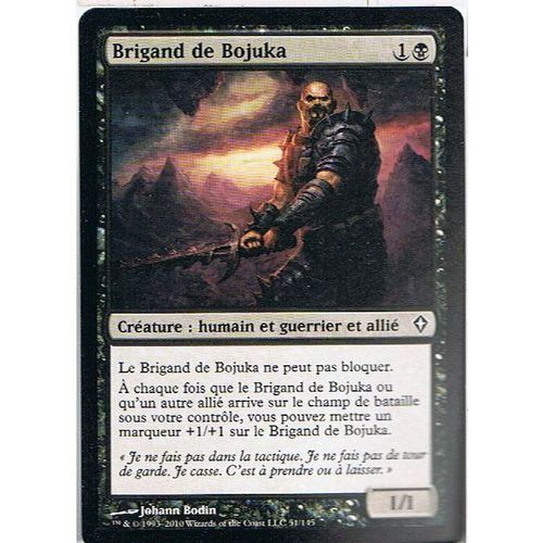 Brigand De Bojuka  - Magic Mtg - Worldwake 51 - C