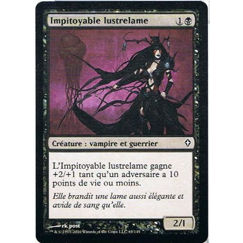 Impitoyable Lustrelame  - Magic Mtg - Worldwake 65 - C