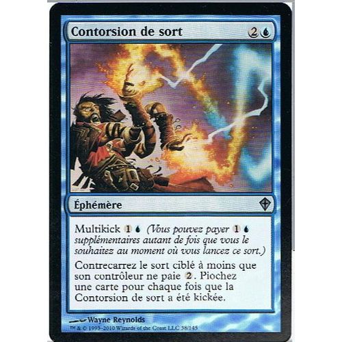 Contorsion De Sort  - Magic Mtg - Worldwake 38 - U