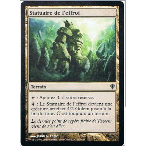 Statuaire De L'effroi  - Magic Mtg - Worldwake 135 - U