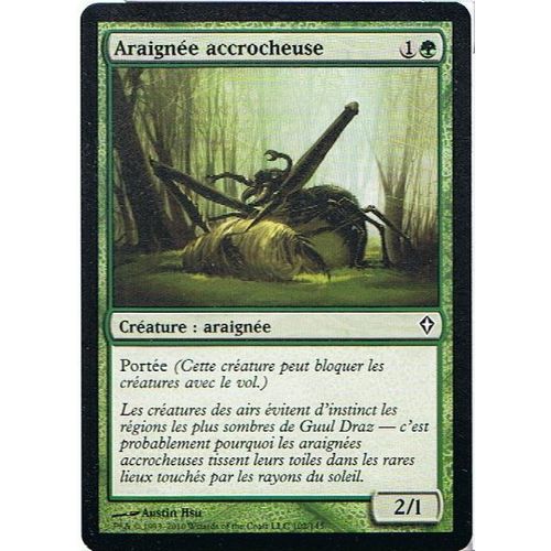 Araignée Accrocheuse  - Magic Mtg - Worldwake 102 - C