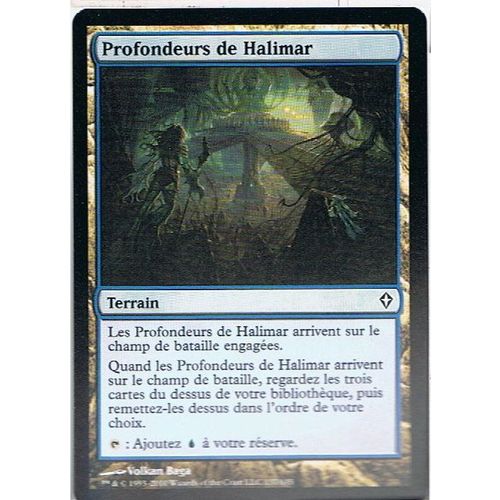 Profondeurs De Halimar  - Magic Mtg - Worldwake 137 - C