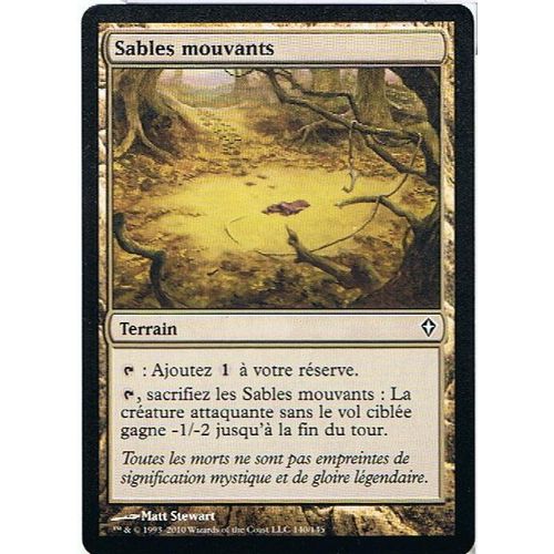 Sables Mouvants  - Magic Mtg - Worldwake 140 - C