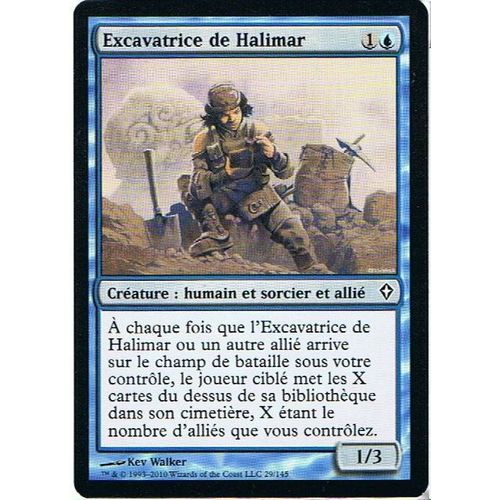 Excavatrice De Halimar  - Magic Mtg - Worldwake 29 - C