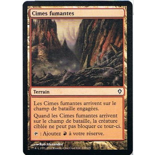 Cimes Fumantes  - Magic Mtg - Worldwake 143 - C