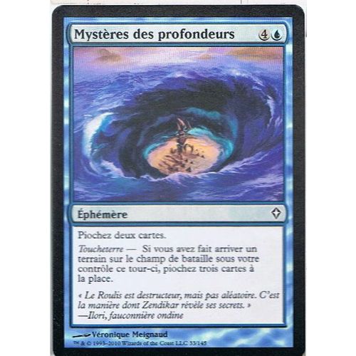 Mystères Des Profondeurs  - Magic Mtg - Worldwake 33 - C