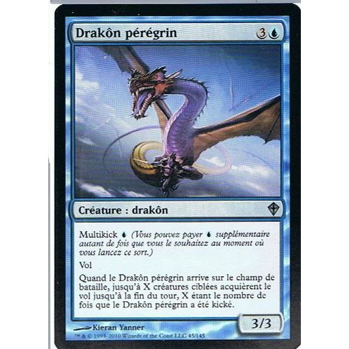 Drakôn Pérégrin  - Magic Mtg - Worldwake 45 - U