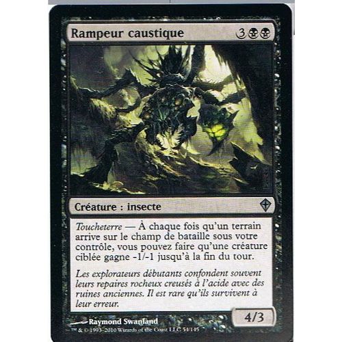 Rampeur Caustique  - Magic Mtg - Worldwake 54 - U