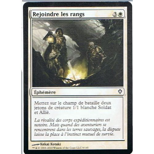 Rejoindre Les Rangs  - Magic Mtg - Worldwake 9 - C