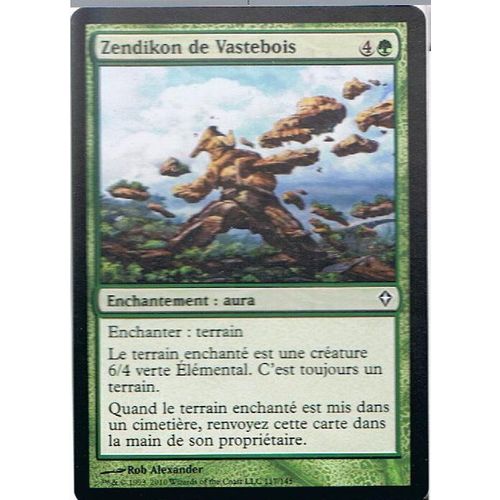 Zendikon De Vastebois  - Magic Mtg - Worldwake 117 - C