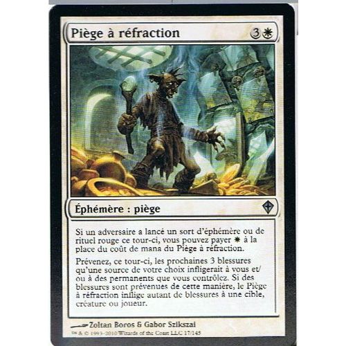 Piège À Réfraction  - Magic Mtg - Worldwake 17 - U