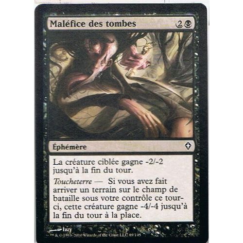 Maléfice Des Tombes  - Magic Mtg - Worldwake 69 - C