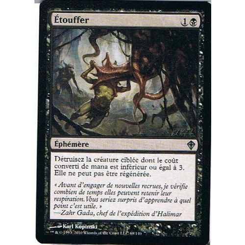 Étouffer  - Magic Mtg - Worldwake 68 - U
