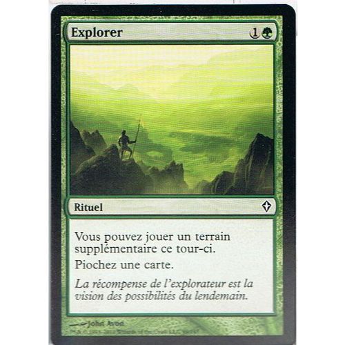 Explorer  - Magic Mtg - Worldwake 99 - C