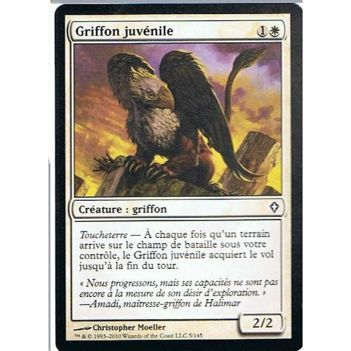 Griffon Juvénile  - Magic Mtg - Worldwake 5 - C