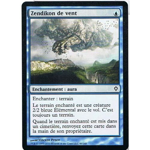 Zendikon De Vent  - Magic Mtg - Worldwake 46 - C