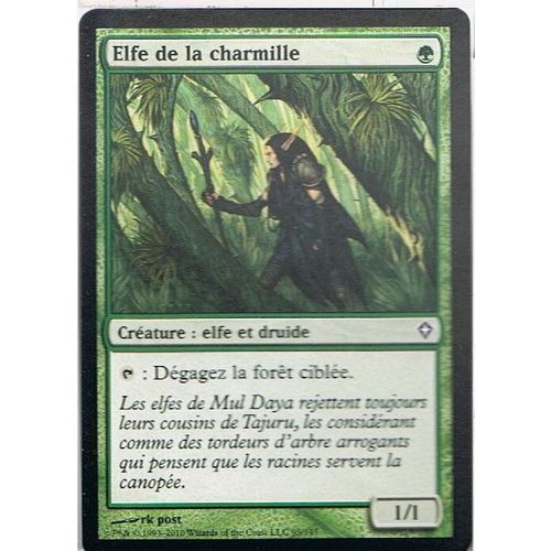 Elfe De La Charmille  - Magic Mtg - Worldwake 95 - C