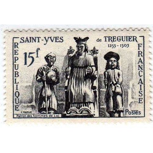 France 1956 - Y&t N°1063 - 15f - St Yves Entre Le Pauvre Et Le Riche - Neuf