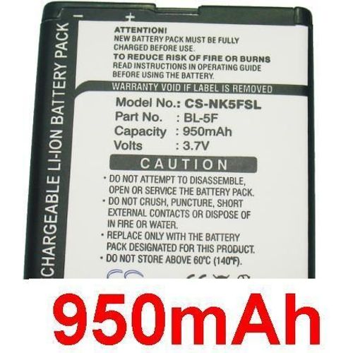 Batterie Compatible Pour Nokia N93i