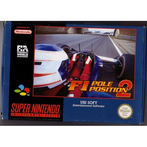 F1 Pole Position 2 Snes Super Nintendo