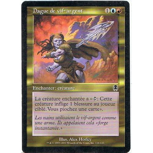 Dague De Vif-Argent  - Magic Mtg - Apocalypse 118 - C