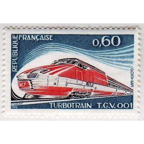 France 1974-75 - Y&t N°1802 - 60c - Turbotrain T G V 001 - Neuf