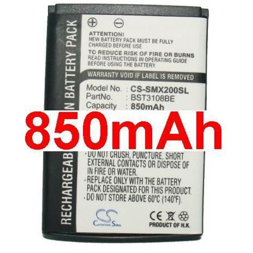 Batterie Compatible Pour Samsung Sgh C260 Rouge