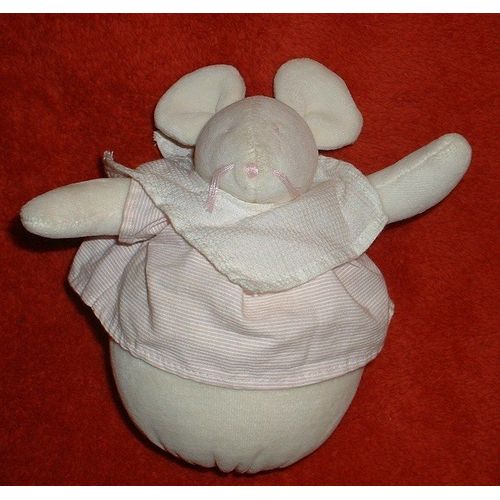 Doudou Musical Boule Souris  Moulin Roty 16cm