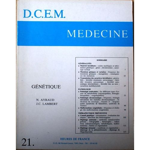 Génétique Humaine