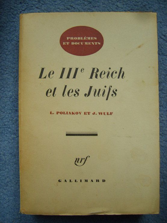 Le Iiie Reich Et Les Juifs