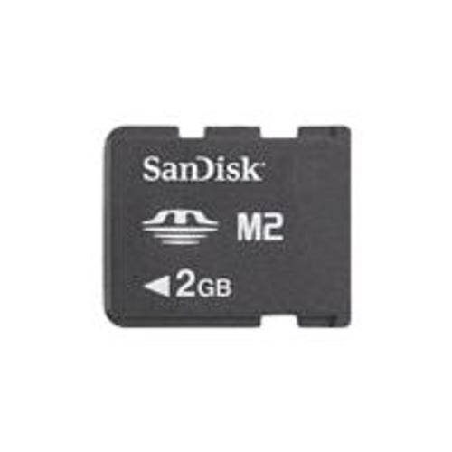 SanDisk - Carte mémoire flash - 2 Go - Memory Stick Micro (M2)