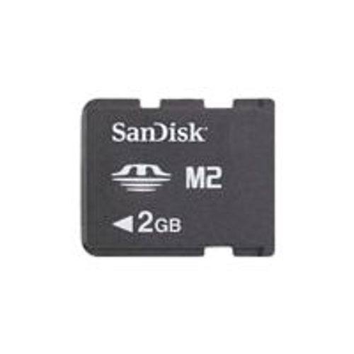 SanDisk - Carte mémoire flash - 2 Go - Memory Stick Micro (M2)