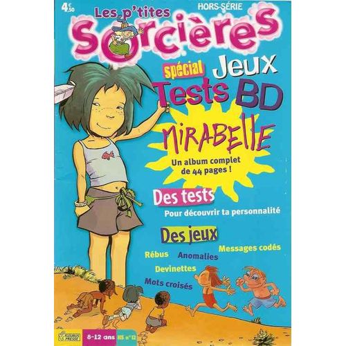 Les P'tites Sorcieres Hors-Série N° 12 : Special Jeux Tests Bd