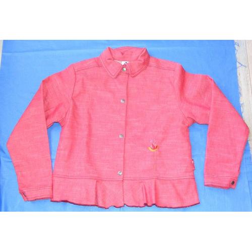 Veste Rouge Fille Marque "Absorba "Taille 10 Ans