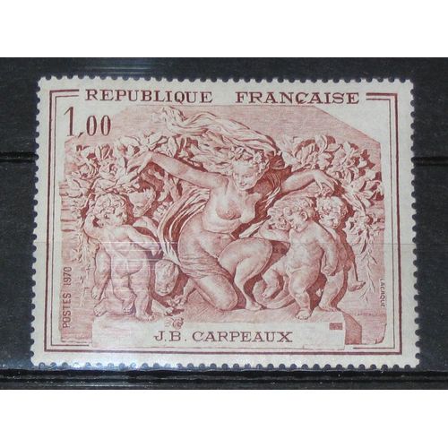 France N° 1641 Neuf Sans Charnière De 1970 - 1f « Sculpture Le Triomphe De Flore, De J.B. Carpeaux »