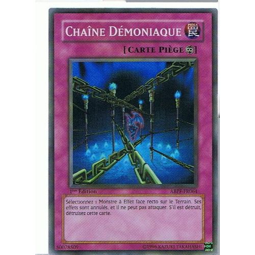 Chaine Démoniaque - Yu-Gi-Oh! - Abpf-Fr064 - Sr