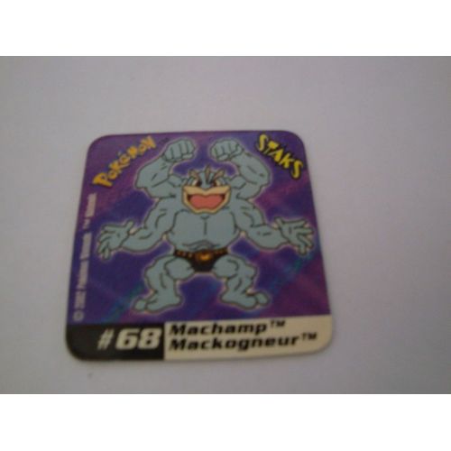 Staks Pokemon N° 68 (Machamp/Mackogneur)