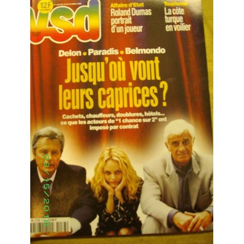 Vsd  N° 1073 : Jusqu'ou Vont Leurs Caprices