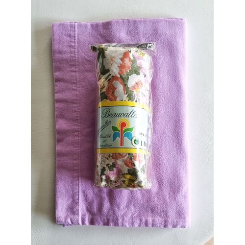 Drap Housse Beauvallon 0.90x1.90cm Multicolore Etat Neuf