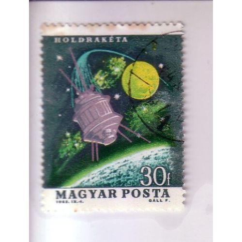 Satellite Holdrakéta , Timbre De Hongrie De 1963