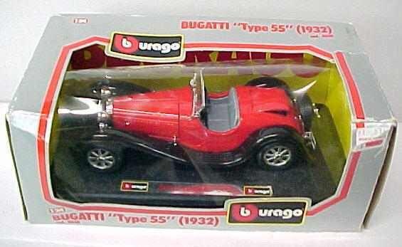 Rare maquette 1:8 de voiture Bugatti type 55 produite en…