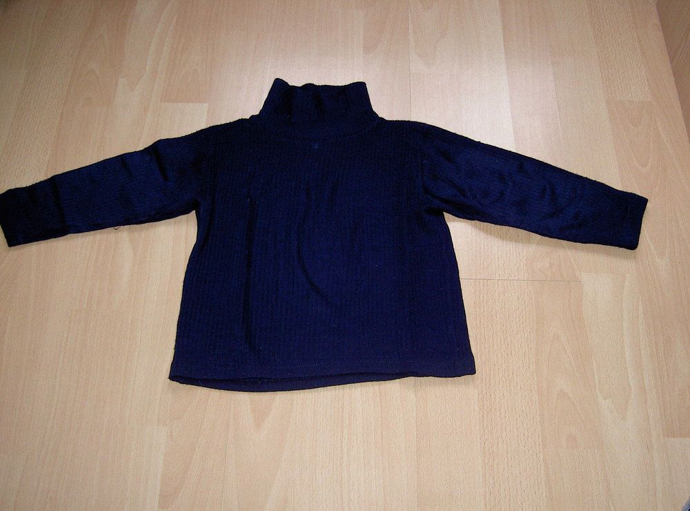 Sous-Pull Col Roulé 100 % Acrylique Unique Taille 3 Ans