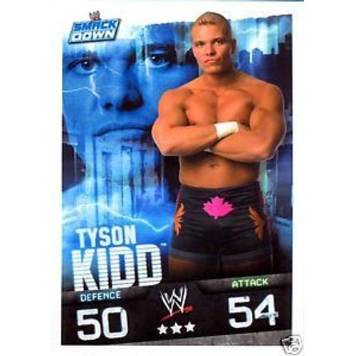 Carte Slam Attax Evolution Tyson Kidd