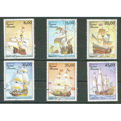 Guinee Bissau - Voiliers - 1985.