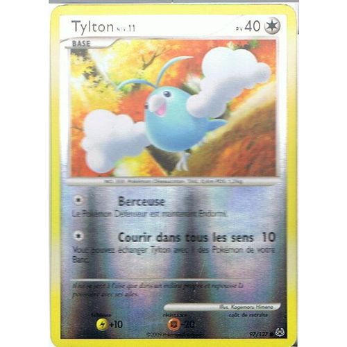 Reverse Tylton Niv.11 - Pokemon - Platine 97