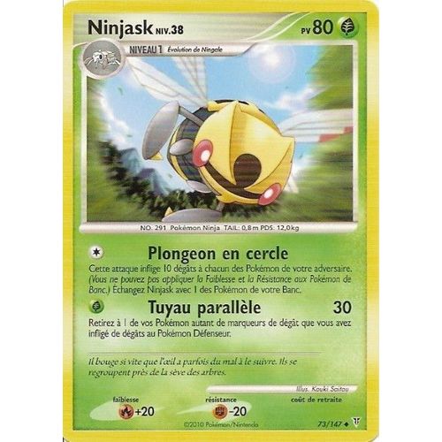 Ninjask Niv.38  - Vainqueurs Supremes - 80 Pv 73/147