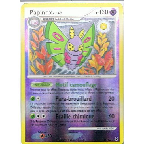 Reverse Papinox Niv.42 - Pokemon - Platine 25