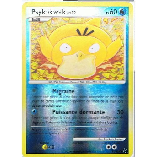 Reverse Psykokwak Niv.19 - Pokemon - Platine 87