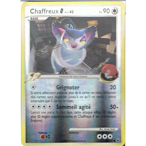 Reverse Chaffreux G Niv.40 - Pokemon - Platine 88