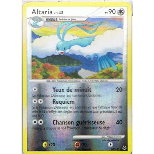 Reverse Altaria Niv.48 - Pokemon - Platine 18